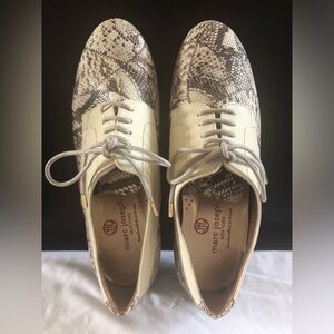Marc Joseph New York  size7 leather snake print
